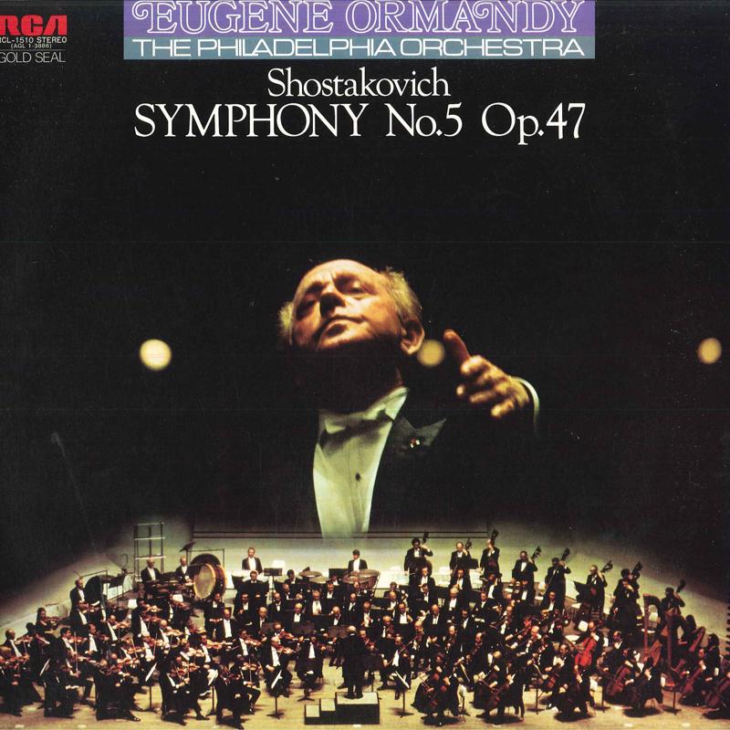 LP Record EUGENE ORMANDY PHILADELPHIA ORCHES Shostakovich Symphony No. 5 Op. 47 RCL1510 RCA 1981 Japan Classical Used
LP Record EUGENE ORMANDY PHILADELPHIA ORCHES Shostakovich Symphony No. 5 Op. 47 RCL1510 RCA 1981 Japan Classical Used