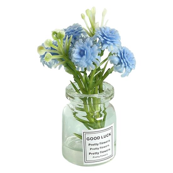 Miniature Resin Flowers in Vase Set Dollhouse Decor with Realistic Details, Small Floral Decorations for Car Desk Accessories синій
Miniature Resin Flowers in Vase Set Dollhouse Decor with Realistic Details, Small Floral Decorations for Car Desk Accessories синій