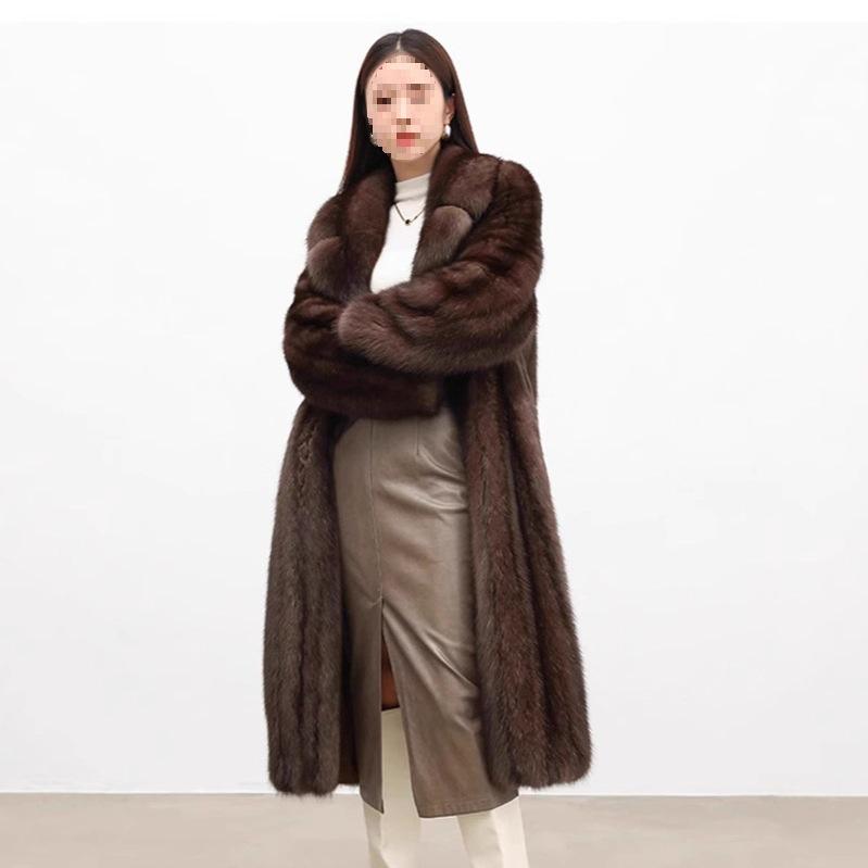 2025 Women s Extra Long Vintage Faux Fur Coat in Artificial Russian Sable and Full Star Mink Medium
2025 Women s Extra Long Vintage Faux Fur Coat in Artificial Russian Sable and Full Star Mink Medium