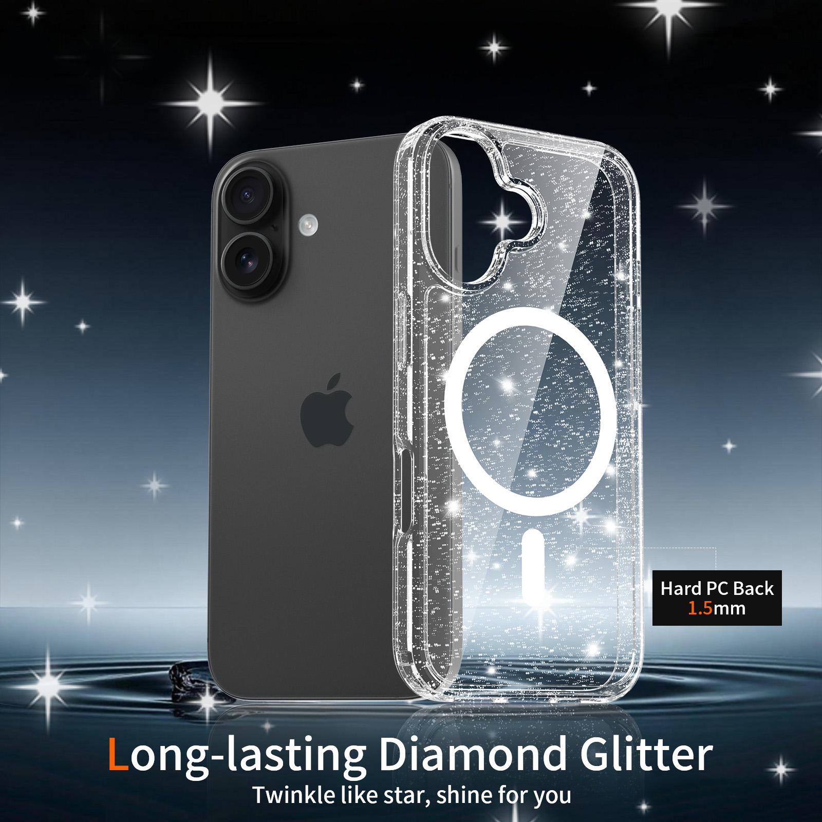 Магнитный прозрачный чехол с блестками для Magsafe iPhone 17 Pro Max Air 16 Plus 16E 15 13 Pro 14 Pro 16 Pro 17 Pro Mag Safe Анти-желтеющий чехол для телефона Аксессуары iphone 13 Pro Max
Магнитный прозрачный чехол с блестками для Magsafe iPhone 17 Pro Max Air 16 Plus 16E 15 13 Pro 14 Pro 16 Pro 17 Pro Mag Safe Анти-желтеющий чехол для телефона Аксессуары iphone 13 Pro Max