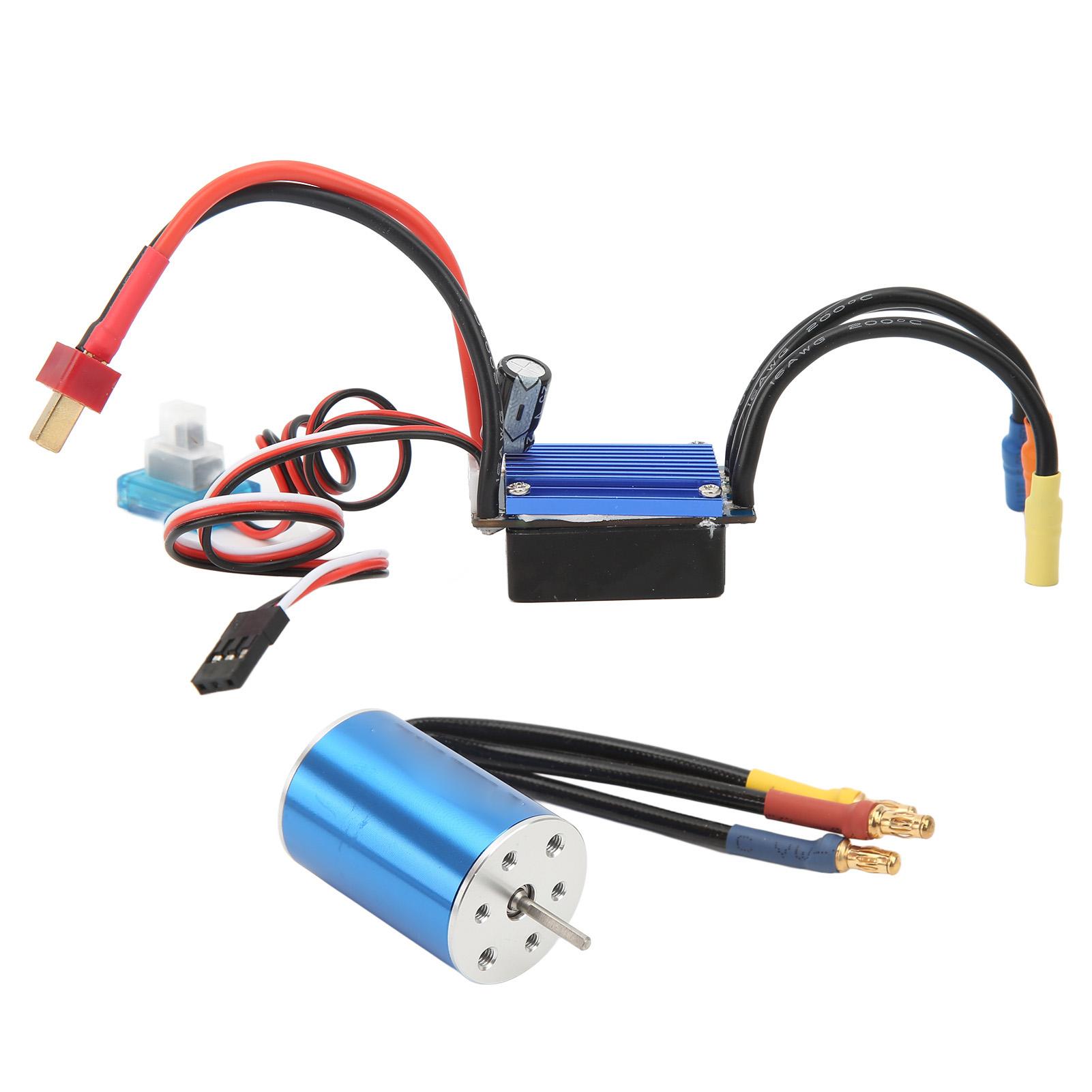 RC Brushless Motor ESC 2435 4800KV Brushless Motor 25A Brushless ESC for Traxxas for HSP for Wltoys
RC Brushless Motor ESC 2435 4800KV Brushless Motor 25A Brushless ESC for Traxxas for HSP for Wltoys