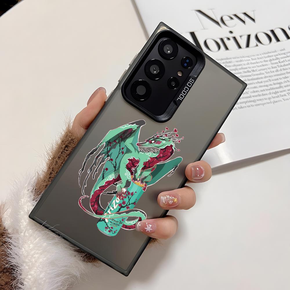 Fashion Iced Tea Phone Case For Samsung Galaxy S25 S24 S23 S22 S21 Ultra Plus 5G Shiny TPU Shockproof Cover Gift Galaxy S25
Fashion Iced Tea Phone Case For Samsung Galaxy S25 S24 S23 S22 S21 Ultra Plus 5G Shiny TPU Shockproof Cover Gift Galaxy S25