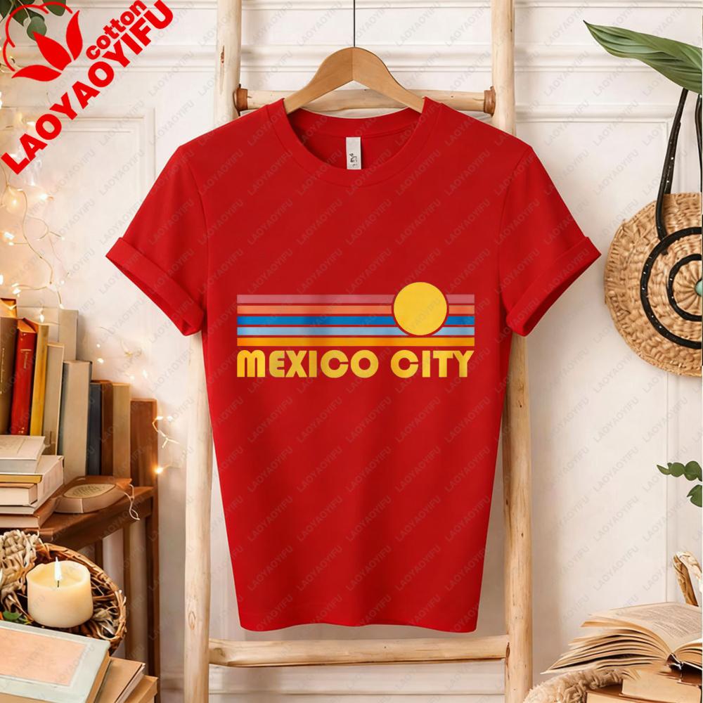 Mexico City TShirt Retro Sunrise Graphic Tee Unisex Adult Harajuku Women Clothes Graphic T Shirts Vintage Goth Shirts for Women S
Mexico City TShirt Retro Sunrise Graphic Tee Unisex Adult Harajuku Women Clothes Graphic T Shirts Vintage Goth Shirts for Women S