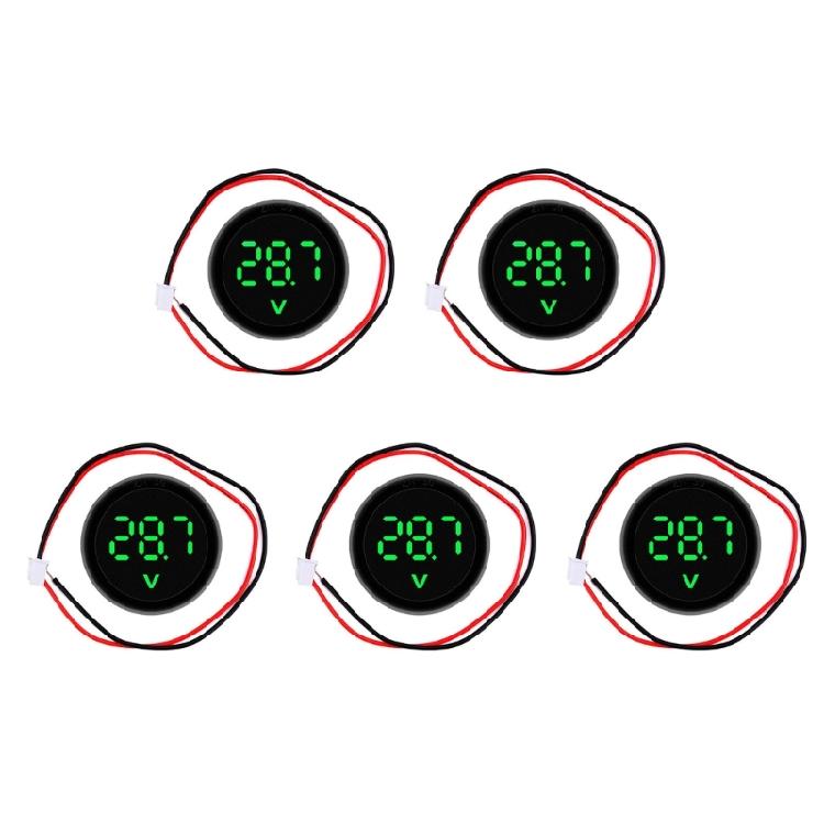 5pcs LED Voltage Meter Package Accurate DC4 to 100V Measurement Digital Voltmeter Panel Meter ABS for DIY Electronics зелений
5pcs LED Voltage Meter Package Accurate DC4 to 100V Measurement Digital Voltmeter Panel Meter ABS for DIY Electronics зелений