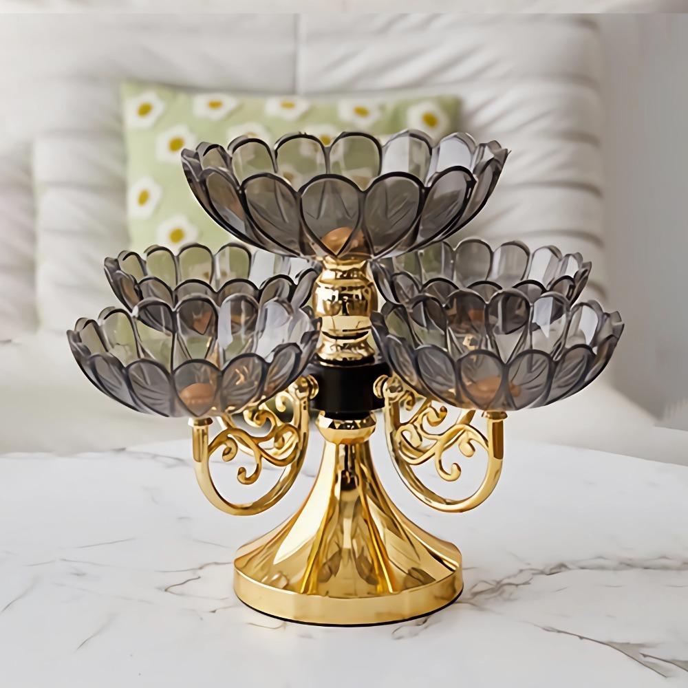 PET Fruit Bowl with 5 Bowl Rotating Fruit Tray Multi Layered Light Luxury Snack Dessert Plate Wedding
PET Fruit Bowl with 5 Bowl Rotating Fruit Tray Multi Layered Light Luxury Snack Dessert Plate Wedding