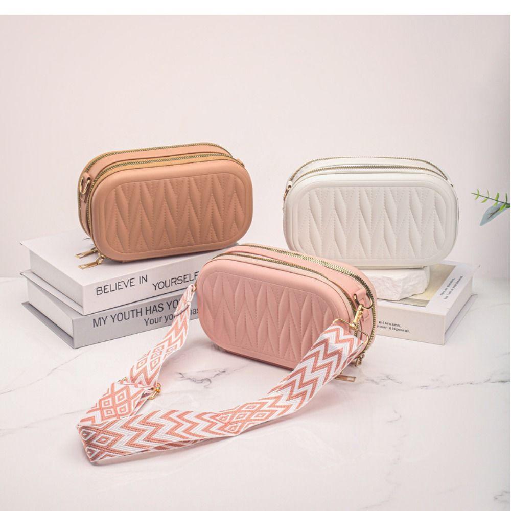Trendy Square Cross Body Bag PU Leather Cosmetic Storage Case Compact Travel Makeup Pouch Travel рожевий
Trendy Square Cross Body Bag PU Leather Cosmetic Storage Case Compact Travel Makeup Pouch Travel рожевий