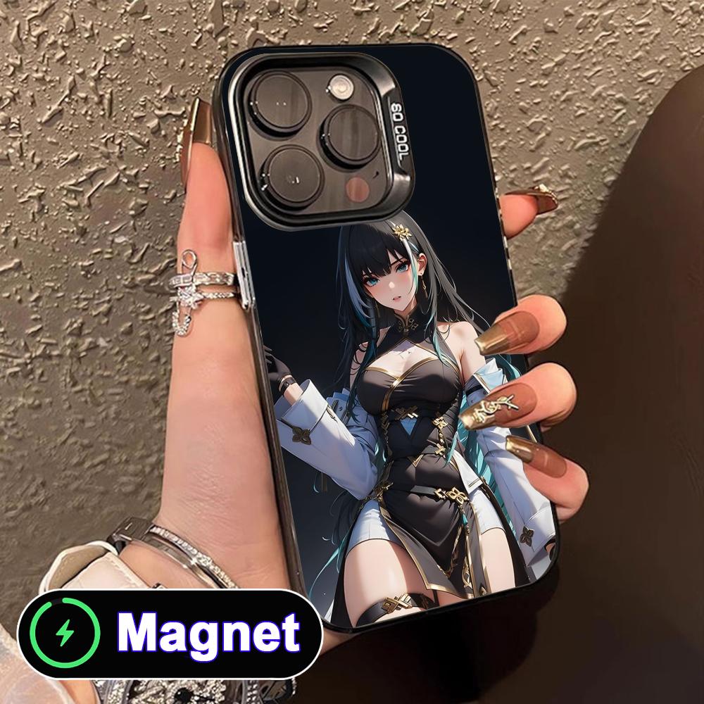 Wuthering Waves Baizhi Phone Case for iPhone 17 16 15 14 13 12 11 Air Pro Max Plus Colorful Silver MagSafe Cover iPhone 11
Wuthering Waves Baizhi Phone Case for iPhone 17 16 15 14 13 12 11 Air Pro Max Plus Colorful Silver MagSafe Cover iPhone 11
