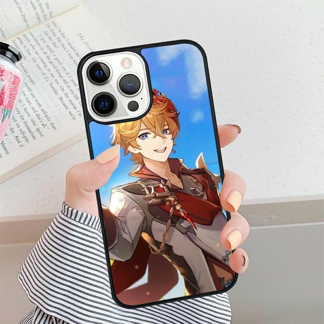 Genshin Impact Tartaglia Phone Case For iPhone 17 Air 16 16e 15 14 plus 11 12 13 Pro max Soft Bumper Shell Cover coque iPhone 11pro max
Genshin Impact Tartaglia Phone Case For iPhone 17 Air 16 16e 15 14 plus 11 12 13 Pro max Soft Bumper Shell Cover coque iPhone 11pro max