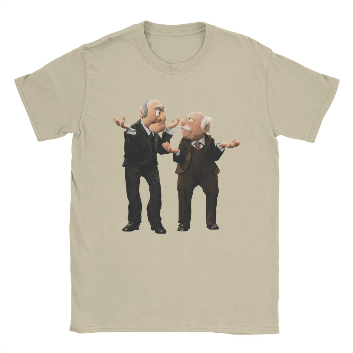 Statler And Waldorf Men s T Shirts Awesome Tee Shirt Short Sleeve O Neck T-Shirts Pure Cotton Party Clothes XL
Statler And Waldorf Men s T Shirts Awesome Tee Shirt Short Sleeve O Neck T-Shirts Pure Cotton Party Clothes XL