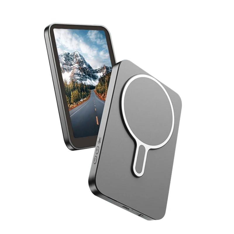 Mobile Phone Wireless Selfie Screen Projector for Smartphone Rear Camera Selfie Vlog Live Stream Magnetic Phone Selfie Monitor сірий колір
Mobile Phone Wireless Selfie Screen Projector for Smartphone Rear Camera Selfie Vlog Live Stream Magnetic Phone Selfie Monitor сірий колір