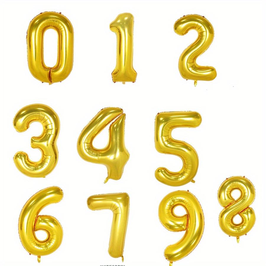 10 шт. Цифрові кульки 32 дюйми Фольгована кулька Прикраса для вечірки на день народження, ювілей дорослого Золото 0 1 2 3 4 5 6 7 8 9 Кулька Весільний ювілей Приладдя golden 10pcs
10 шт. Цифрові кульки 32 дюйми Фольгована кулька Прикраса для вечірки на день народження, ювілей дорослого Золото 0 1 2 3 4 5 6 7 8 9 Кулька Весільний ювілей Приладдя golden 10pcs