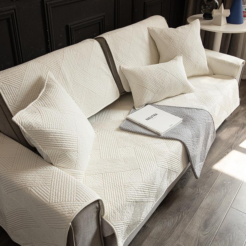 Pure Cotton Four-Season Universal Sofa Cushion, Simple Non-Slip Fabric Seat Cushion, High Temperature Washing Cotton Cover Towel Cover Cloth 70*70cm
Pure Cotton Four-Season Universal Sofa Cushion, Simple Non-Slip Fabric Seat Cushion, High Temperature Washing Cotton Cover Towel Cover Cloth 70*70cm