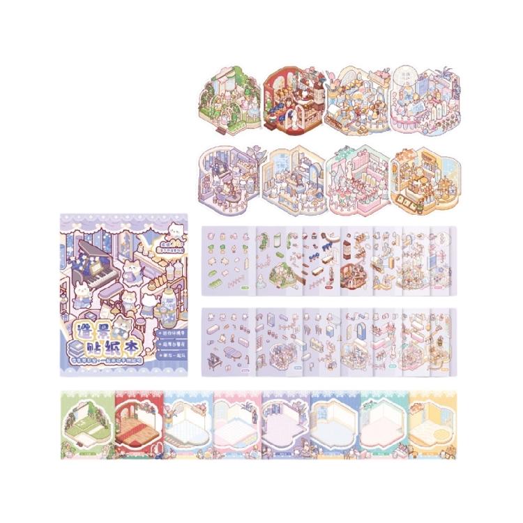 Sticker Booklets Artistic Decorative Sticker for Scrapbooking Journaling Art Craft, Album, Bullets Journaling, Journal
Sticker Booklets Artistic Decorative Sticker for Scrapbooking Journaling Art Craft, Album, Bullets Journaling, Journal