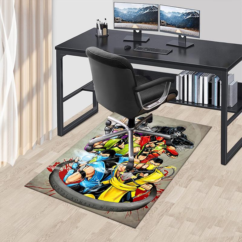 1pc Mortal Kombat Ninja Chair Mat - Anime Cartoon Design, Non-Slip Carpet for Office, Home Decor, Living Room, Bedroom, Game Room - Perfect Gift for F 60cm by 90cm
1pc Mortal Kombat Ninja Chair Mat - Anime Cartoon Design, Non-Slip Carpet for Office, Home Decor, Living Room, Bedroom, Game Room - Perfect Gift for F 60cm by 90cm