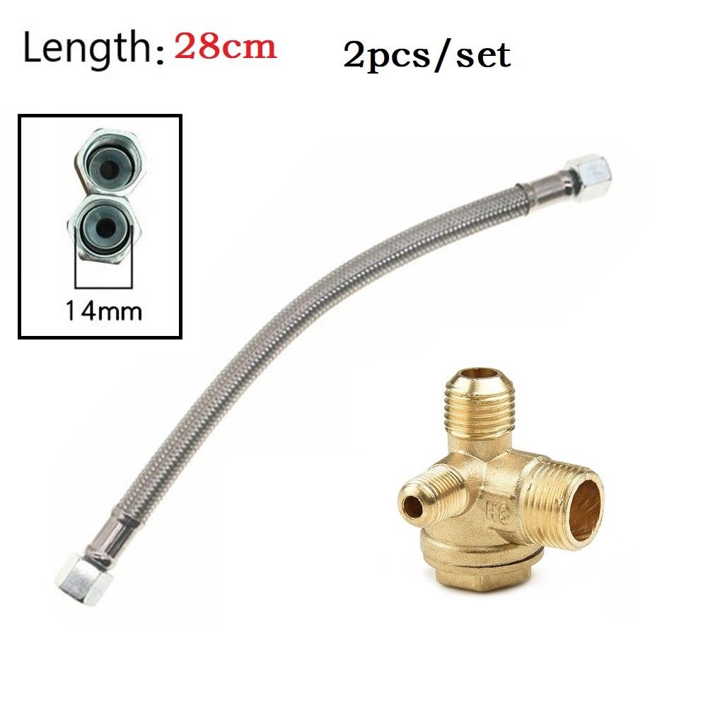 Valve Air Compressor Tube 14mm Internal Thread 280mm Length Brass Gold Stainless Steel Oil-free Air Compressor
Valve Air Compressor Tube 14mm Internal Thread 280mm Length Brass Gold Stainless Steel Oil-free Air Compressor