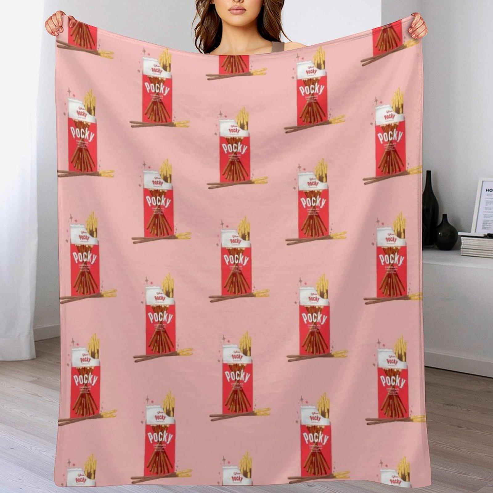 Chocolate Pocky Throw Blanket Cozy Sofa Blanket for TV Watching Napping 102x76cm(40x30in)
Chocolate Pocky Throw Blanket Cozy Sofa Blanket for TV Watching Napping 102x76cm(40x30in)