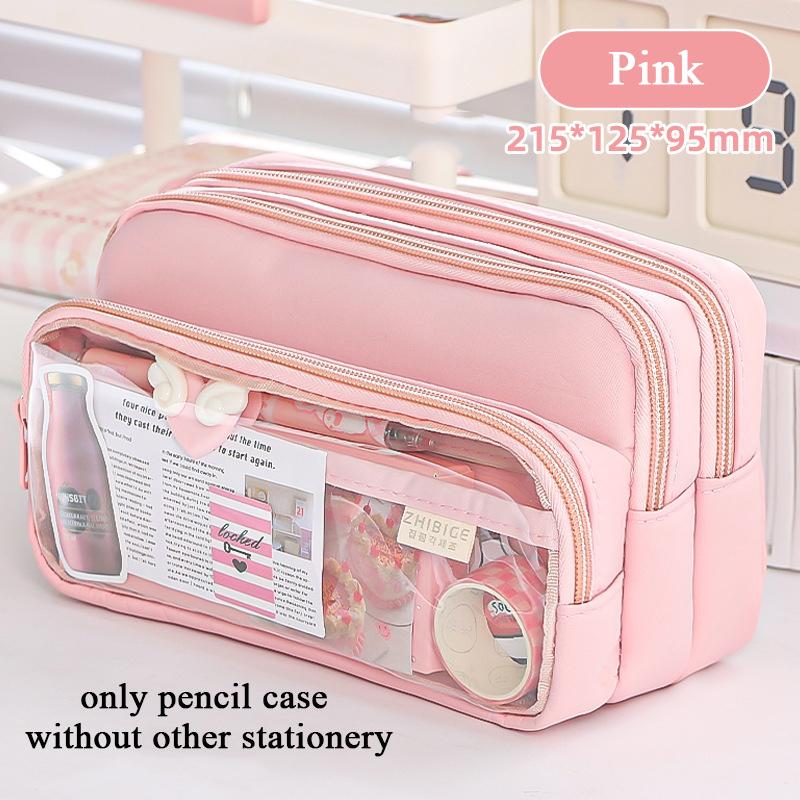 New Simple Pencil Case Large Capacity for School Students
New Simple Pencil Case Large Capacity for School Students