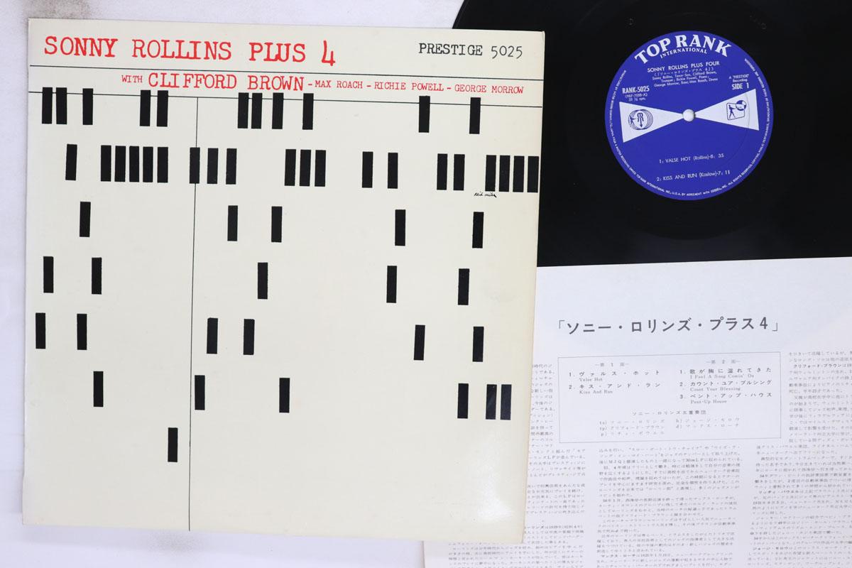 LP Record SONNY ROLLINS Plus 4 RANK5025 TOP RANK 1962 Japan Jazz Used
LP Record SONNY ROLLINS Plus 4 RANK5025 TOP RANK 1962 Japan Jazz Used
