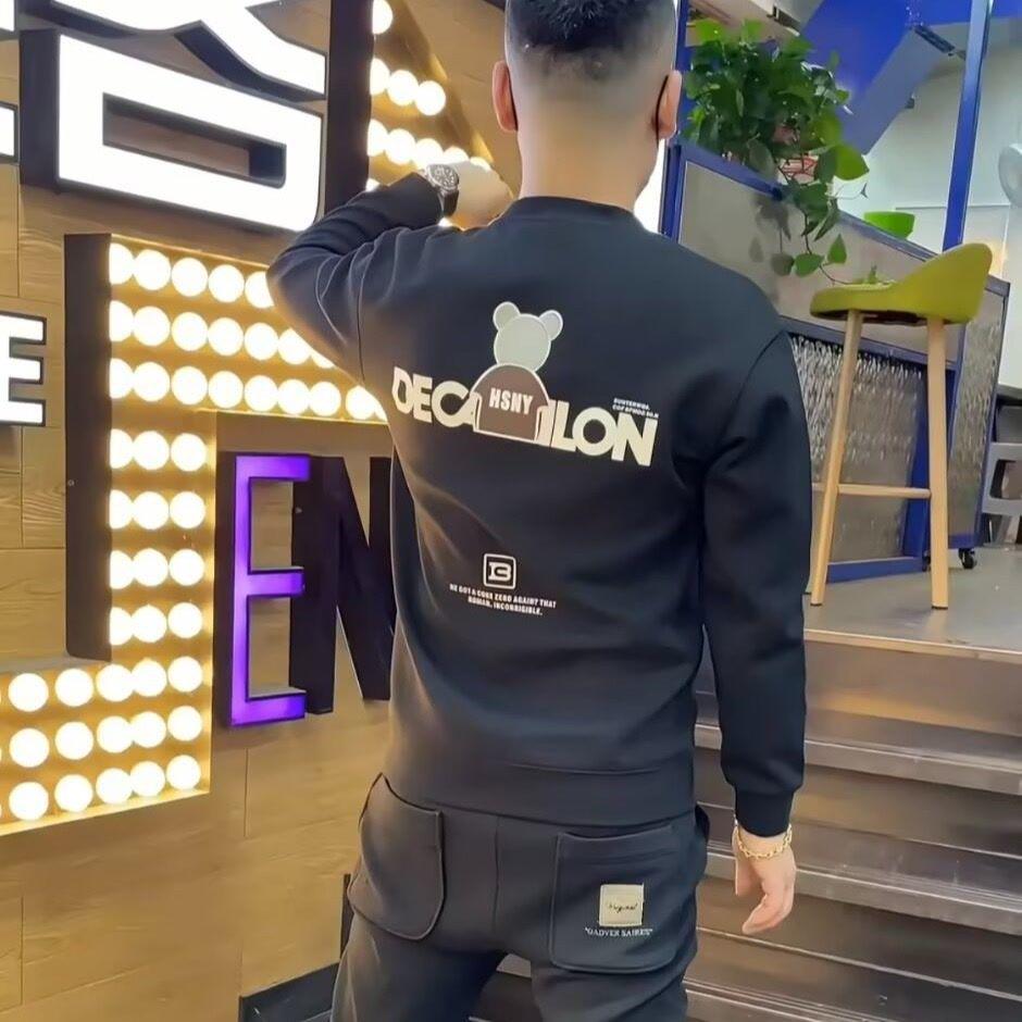 Men s Slim Fit Cartoon Bear Print Long Sleeve Hoodie 3XL (155-175 Jin)
Men s Slim Fit Cartoon Bear Print Long Sleeve Hoodie 3XL (155-175 Jin)