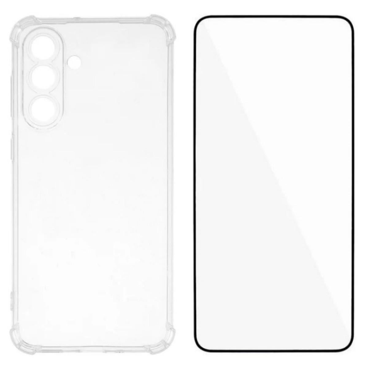 For Samsung Galaxy M56 5G TPU Case WANLONFENG WL3 Series 1.5mm Phone Cover with Tempered Glass Film Transparent
For Samsung Galaxy M56 5G TPU Case WANLONFENG WL3 Series 1.5mm Phone Cover with Tempered Glass Film Transparent
