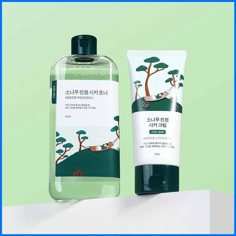 ROUND LAB For Men Pine Calming Cica Toner/Cream Set (Toner 300ml+Cream 75ml) Toner 300ml+Cream 75ml
ROUND LAB For Men Pine Calming Cica Toner/Cream Set (Toner 300ml+Cream 75ml) Toner 300ml+Cream 75ml
