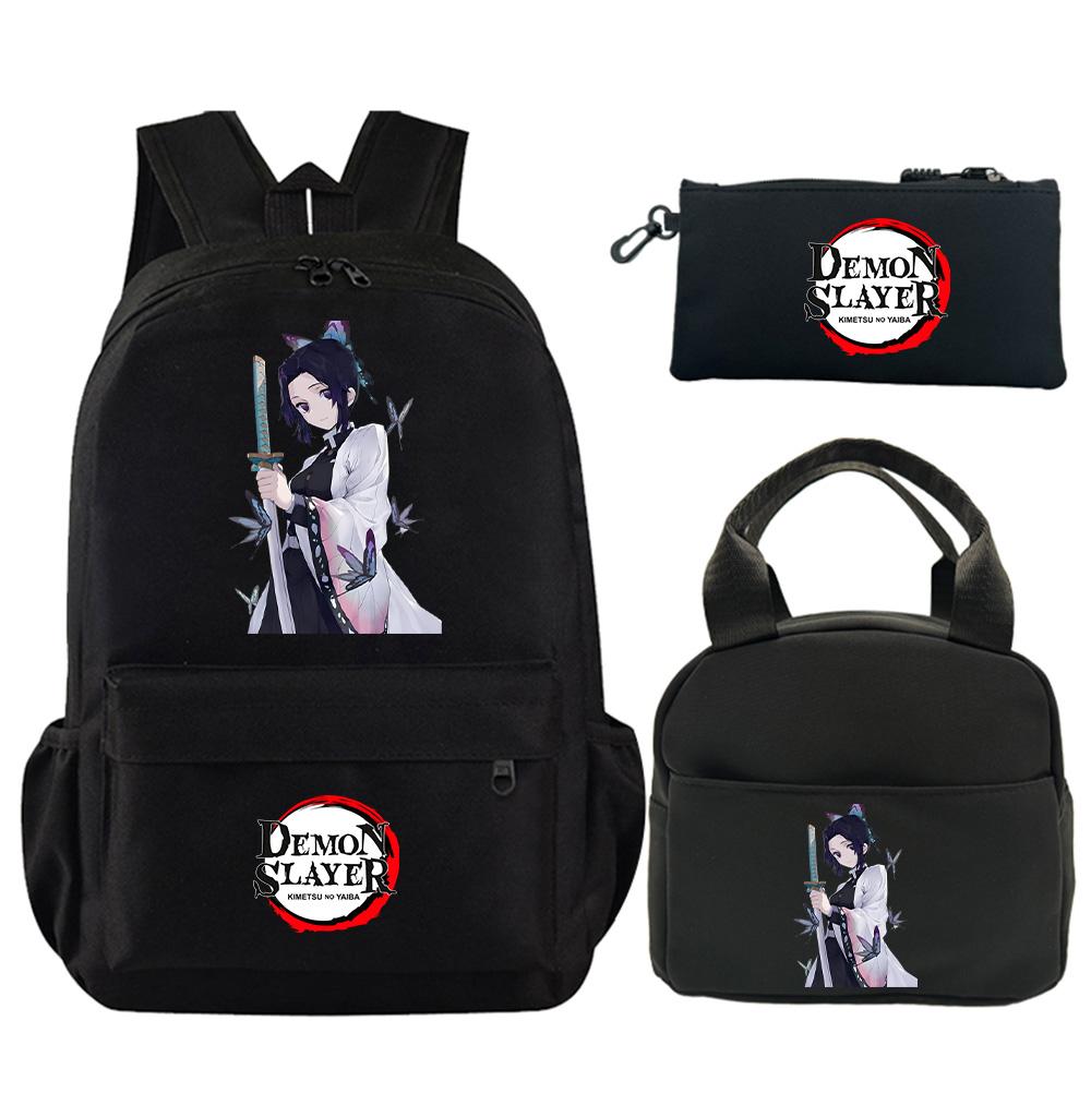 3Pcs/set Anime Demon Slayer Printed Backpack with Shoulder Bag Pencil Case for Teenager Student Large Capacity Waterproof Schoolbag
3Pcs/set Anime Demon Slayer Printed Backpack with Shoulder Bag Pencil Case for Teenager Student Large Capacity Waterproof Schoolbag