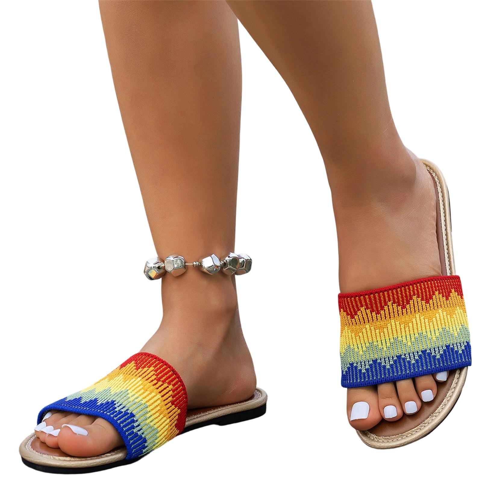 Women s Fashion Plus-Size Color-Block Casual Sandals 36
Women s Fashion Plus-Size Color-Block Casual Sandals 36
