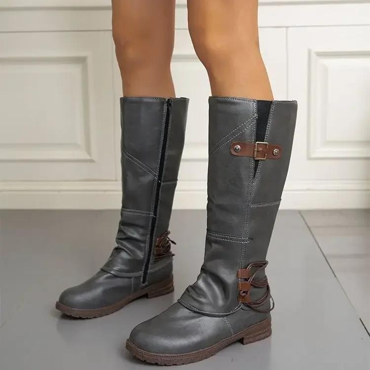Autumn Winter Thigh High Women Leather Square Heel Zipper Boot Keep Warm Round Shoes Woman Boots Shoes for Women 41
Autumn Winter Thigh High Women Leather Square Heel Zipper Boot Keep Warm Round Shoes Woman Boots Shoes for Women 41