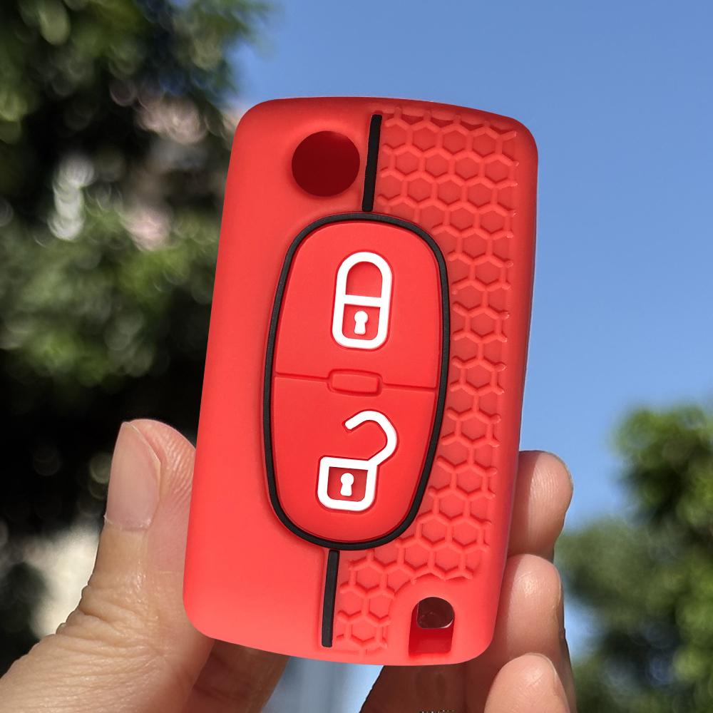 2Button Keychain Cover For Citroen C3 C4 Picasso Berlingo C-Crosser Case For Peugeot Partner Tepee 207 307 407 Knife Filp Caps
2Button Keychain Cover For Citroen C3 C4 Picasso Berlingo C-Crosser Case For Peugeot Partner Tepee 207 307 407 Knife Filp Caps