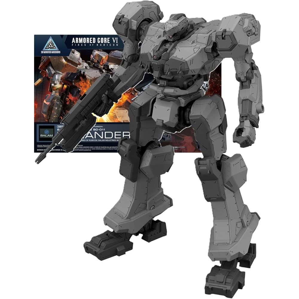 Balam Industries Armored Core VI Fires of Rubicon BD-011 Melander Pre-painted Plastic Model 30mm
Balam Industries Armored Core VI Fires of Rubicon BD-011 Melander Pre-painted Plastic Model 30mm