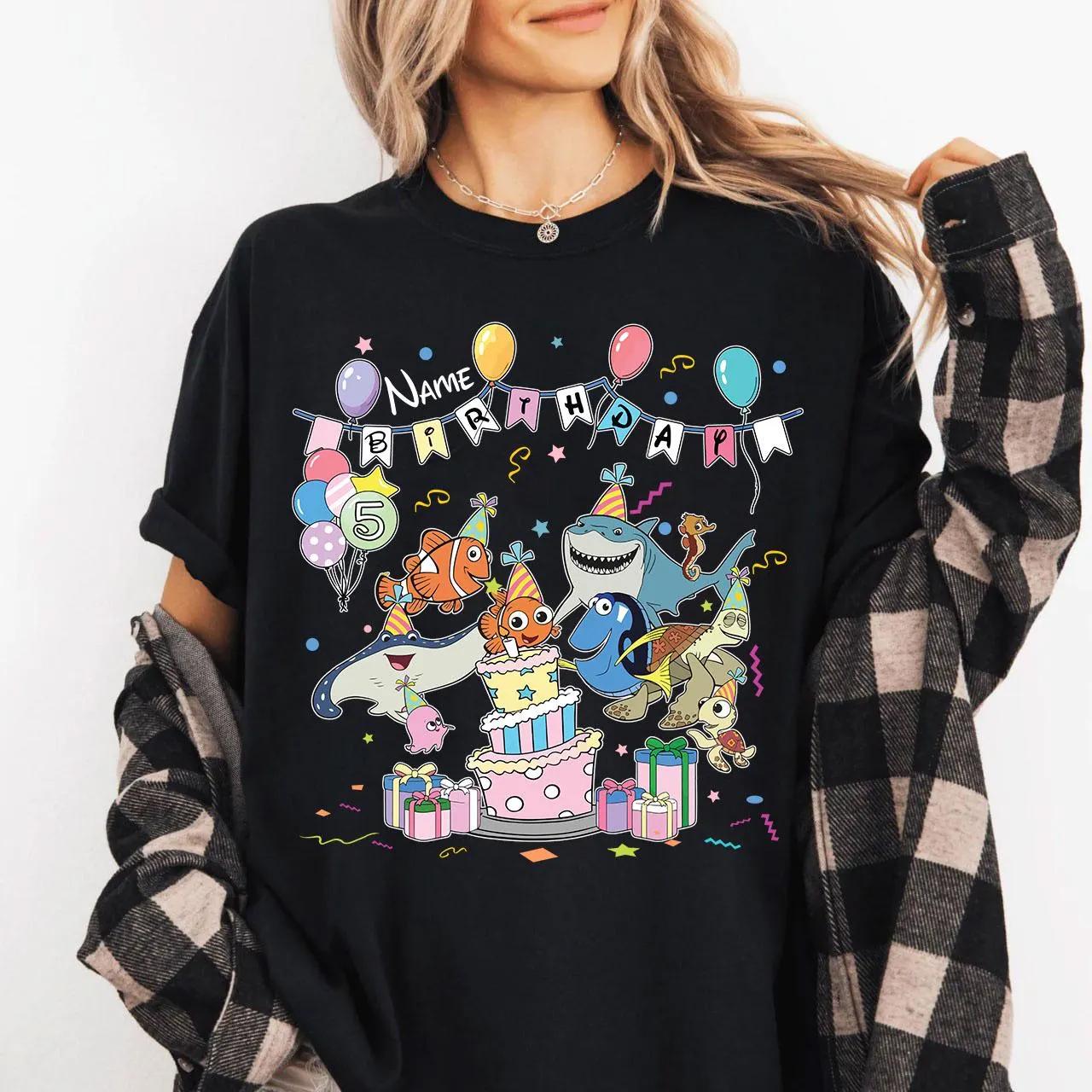 Retro 2Sided Pixar Funny Finding Nemo Shirt Cute Seagulls Mom TShirt Nemo Birthday Tshirt Comfortable and Soft Cotton 4XL
Retro 2Sided Pixar Funny Finding Nemo Shirt Cute Seagulls Mom TShirt Nemo Birthday Tshirt Comfortable and Soft Cotton 4XL