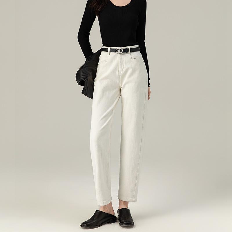 Xin Ge Women s High Waist Slimming Carrot Harem Jeans - Autumn Nine-Point Length 27 бежевий
Xin Ge Women s High Waist Slimming Carrot Harem Jeans - Autumn Nine-Point Length 27 бежевий