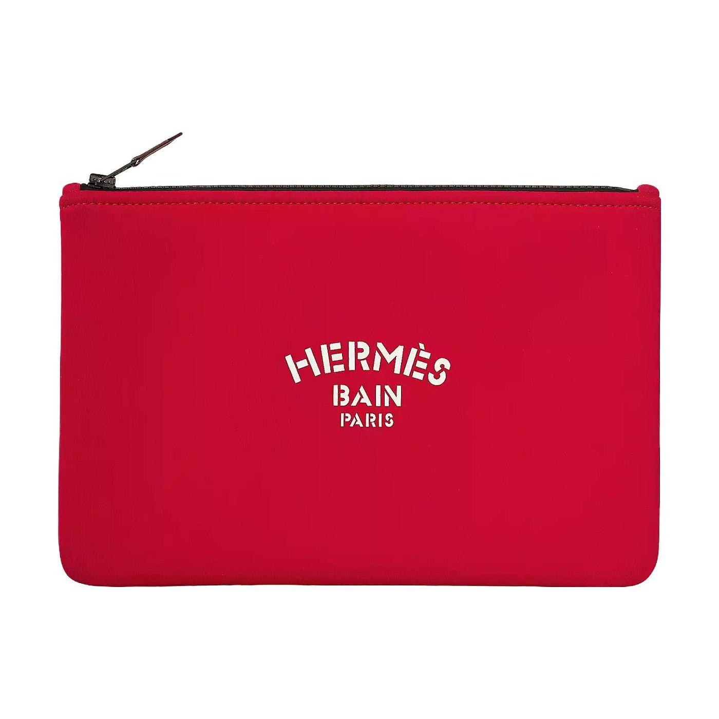 Hermes Neobain Pattern Print Nylon Storage Bag Women bags Red H103160M01 Box Not Included
Hermes Neobain Pattern Print Nylon Storage Bag Women bags Red H103160M01 Box Not Included