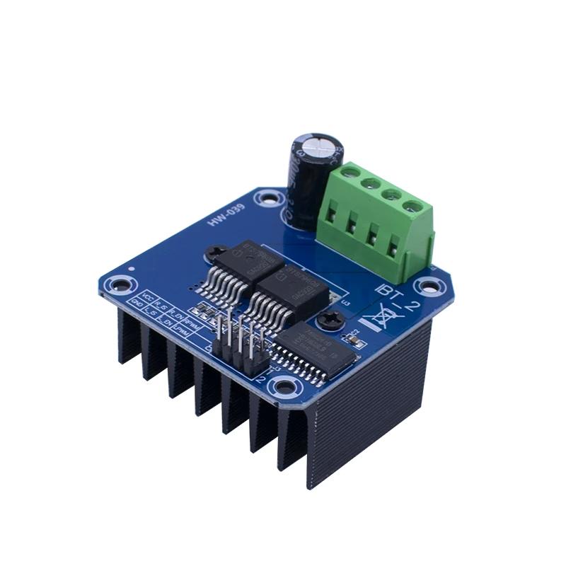 Double BTS7960 43A H-bridge High-power Motor Driver module/ diy smart car Current diagnostic
Double BTS7960 43A H-bridge High-power Motor Driver module/ diy smart car Current diagnostic