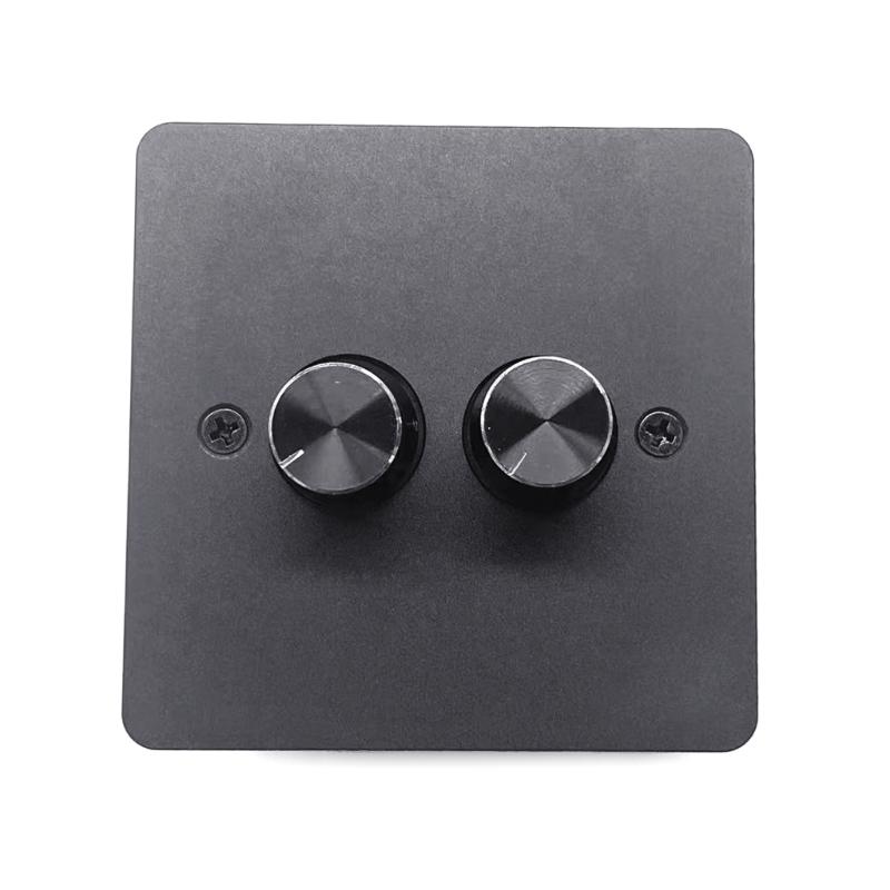 Double Channel LED Light Controller Aluminum Case 2 Gang LED Dimmer Switches Stepless Dimming Energy Efficient 1
Double Channel LED Light Controller Aluminum Case 2 Gang LED Dimmer Switches Stepless Dimming Energy Efficient 1