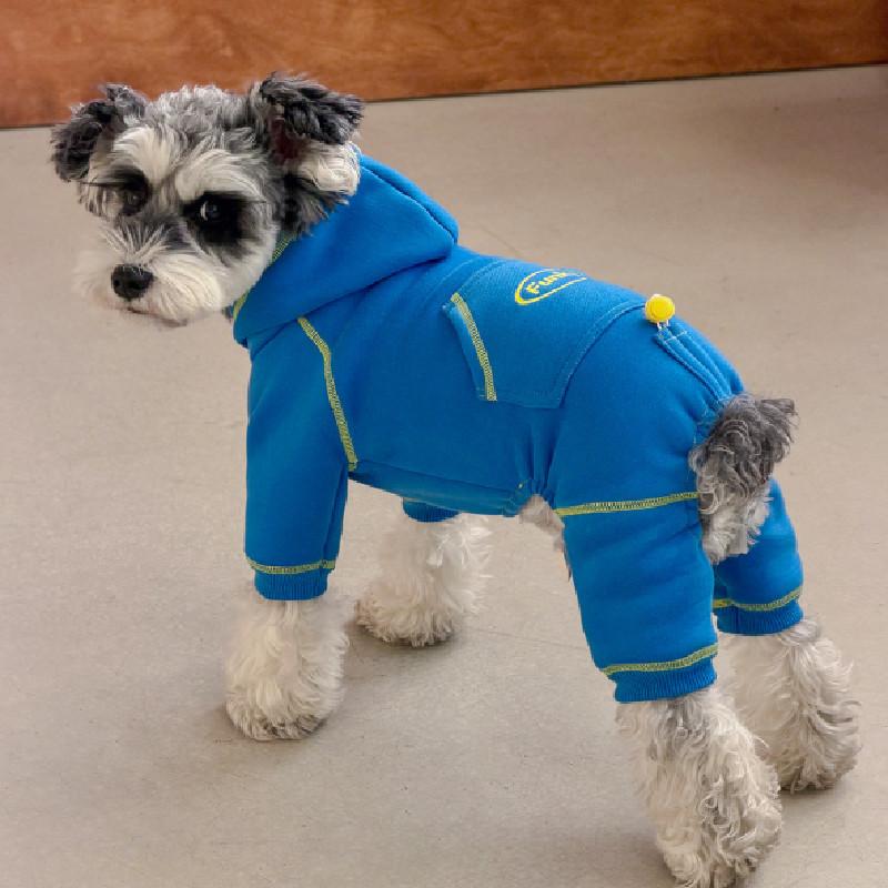 Small Dog Costume Jumpsuit Yorkie Pomeranian Maltese Poodle Bichon Schnauzer Corgi Clothes West Highland White Terrier Clothing S синій
Small Dog Costume Jumpsuit Yorkie Pomeranian Maltese Poodle Bichon Schnauzer Corgi Clothes West Highland White Terrier Clothing S синій