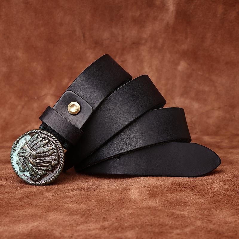Washed Retro And Old Matte Board Buckle Belt, Men S Genuine Leather Smooth Buckle, Trendy And Fashionable First-Layer Cowhide Belt. 130cm
Washed Retro And Old Matte Board Buckle Belt, Men S Genuine Leather Smooth Buckle, Trendy And Fashionable First-Layer Cowhide Belt. 130cm