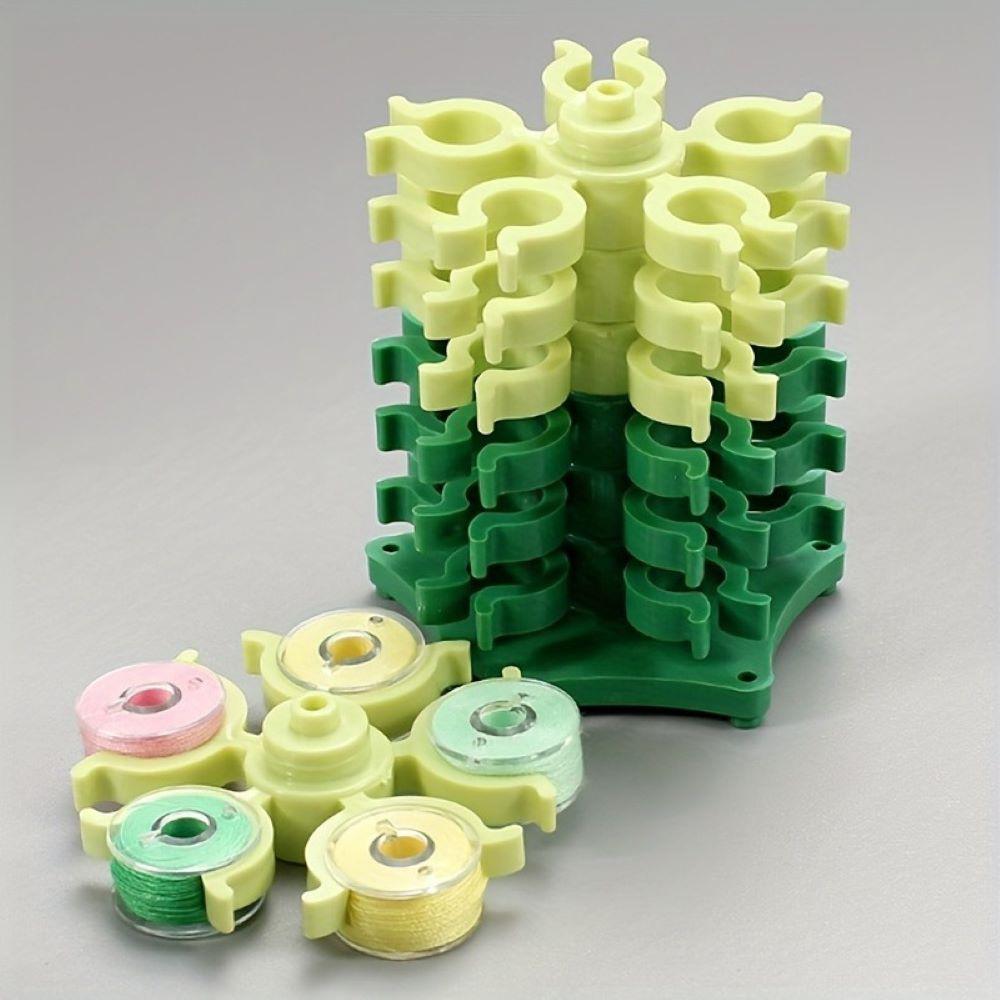 6-Tier Rotating Spool Organizer for Sewing and Knit Supplies - Green Plastic Storage Box with Multiple Compartments, Perfect for зелений
6-Tier Rotating Spool Organizer for Sewing and Knit Supplies - Green Plastic Storage Box with Multiple Compartments, Perfect for зелений