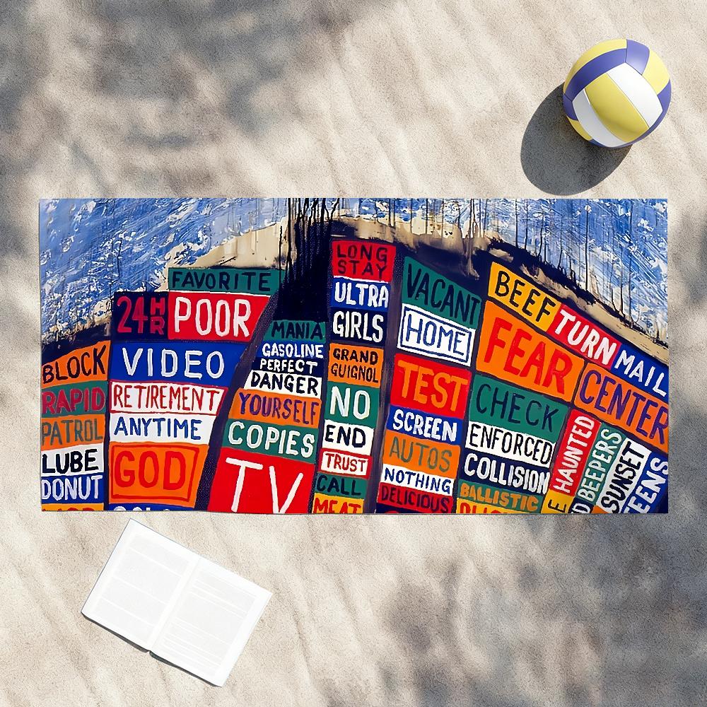 Rock OK Computer Music Towel Shower Sauna Travel Spa Quick Dry Gym Accessories Soft R-Radiohead-S Large Beach Towels W30*H60(CM)
Rock OK Computer Music Towel Shower Sauna Travel Spa Quick Dry Gym Accessories Soft R-Radiohead-S Large Beach Towels W30*H60(CM)
