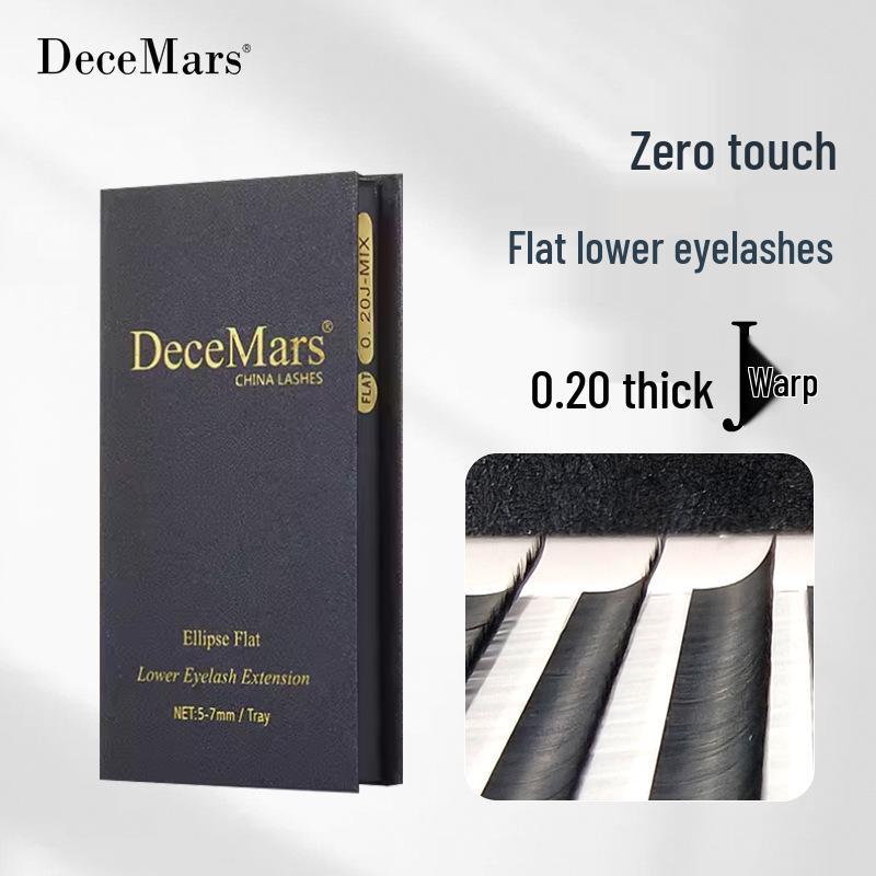 DeceMars Oval Flat Double-Pointed Eyelash Extension Tool for Natural Look 5-7mm Mix
DeceMars Oval Flat Double-Pointed Eyelash Extension Tool for Natural Look 5-7mm Mix