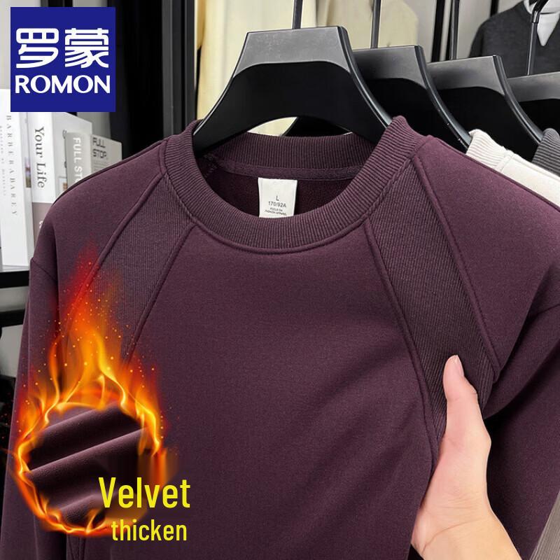 Romone Men s Fleece Lined Crew Neck Long Sleeve T-Shirt L
Romone Men s Fleece Lined Crew Neck Long Sleeve T-Shirt L