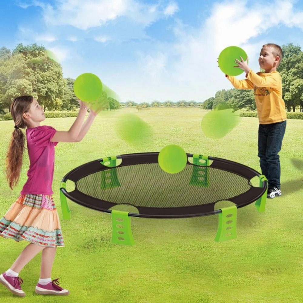 Foldable Inflatable Volleyball Game 2 Balls Multiplayer Volleyball Toys For Beach Yard жовтий
Foldable Inflatable Volleyball Game 2 Balls Multiplayer Volleyball Toys For Beach Yard жовтий