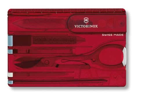Victorinox Swiss Card Classic швейцарский армейский нож, 10 функций, швейцарский карманный нож с ножницами и шариковой ручкой под давлением - Ruby
Victorinox Swiss Card Classic швейцарский армейский нож, 10 функций, швейцарский карманный нож с ножницами и шариковой ручкой под давлением - Ruby