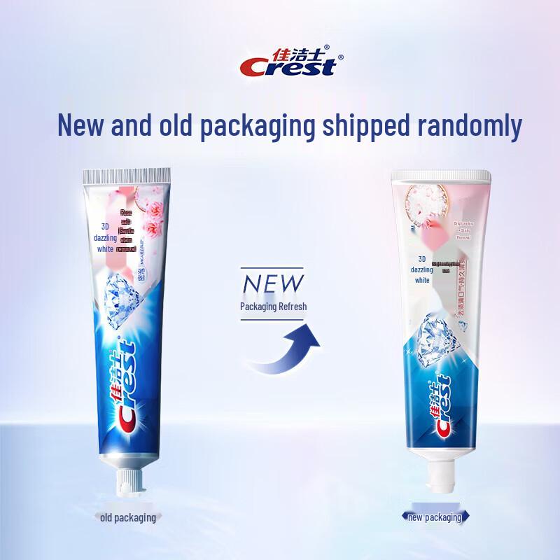Crest 3D White Rose Salt Toothpaste 2-Pack
Crest 3D White Rose Salt Toothpaste 2-Pack
