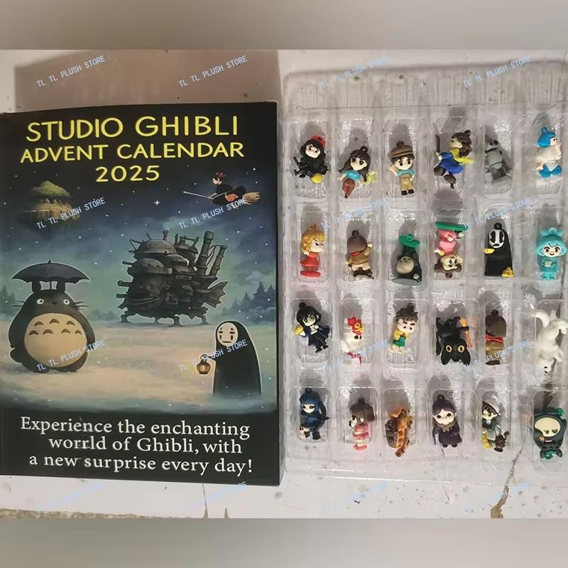 2025 Classic Studio Ghibli Anime Christmas Advent Calendar Toy Figure Collectible Cosplay Accessories Trendy Countdown Blind Box
2025 Classic Studio Ghibli Anime Christmas Advent Calendar Toy Figure Collectible Cosplay Accessories Trendy Countdown Blind Box