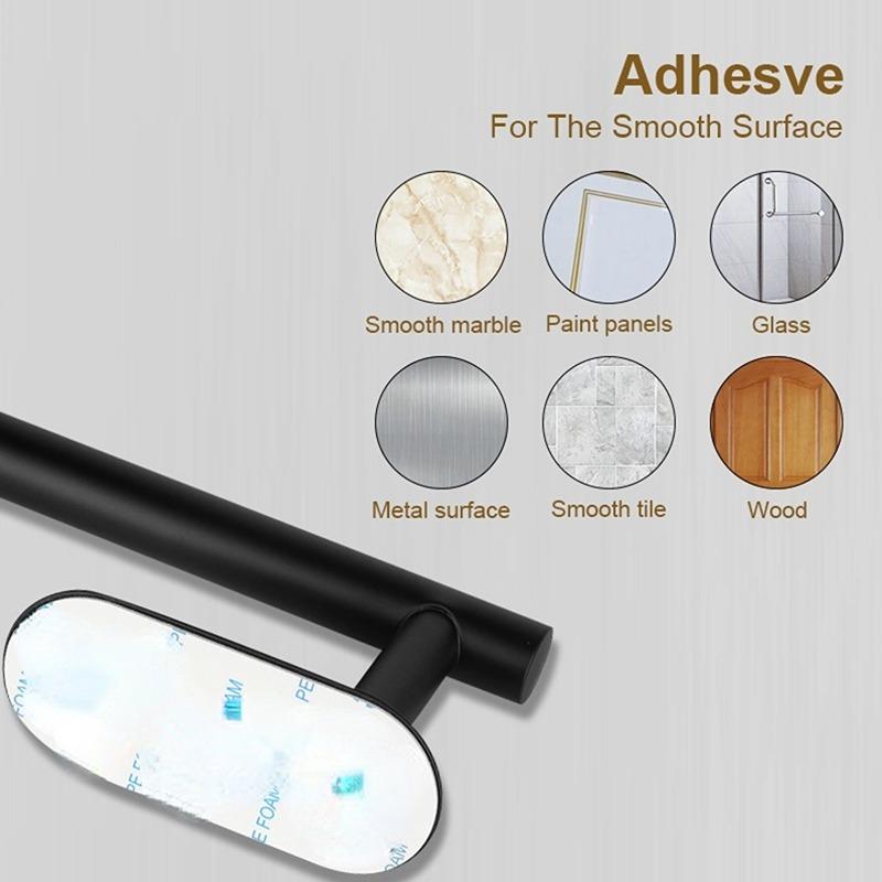 Lengthen Paper Towel Holder Stainless Steel Self Adhesive Toilet Roll Paper Holder No Punching Kitchen Bathroom Storage Rack
Lengthen Paper Towel Holder Stainless Steel Self Adhesive Toilet Roll Paper Holder No Punching Kitchen Bathroom Storage Rack