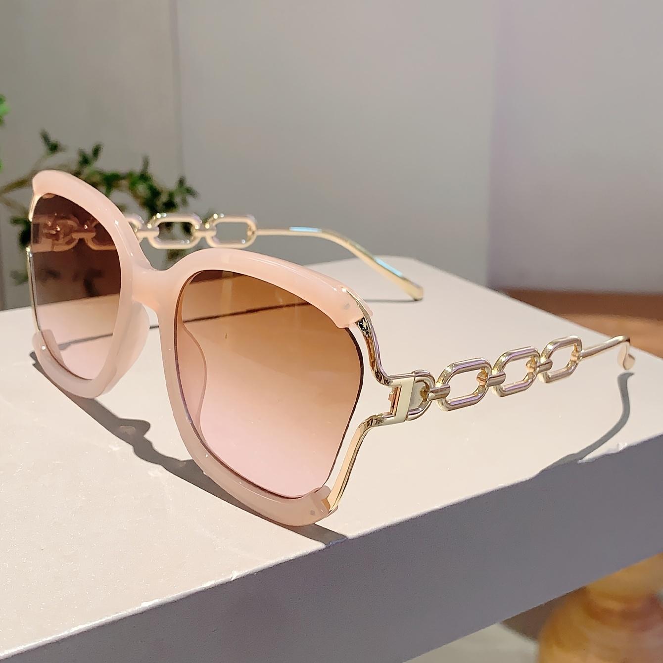 Chic Square Fashion Glasses Gradient Lens Detachable Faux Pearl Chain - Trendy Stylish For Streetwear & Party Accessory
Chic Square Fashion Glasses Gradient Lens Detachable Faux Pearl Chain - Trendy Stylish For Streetwear & Party Accessory