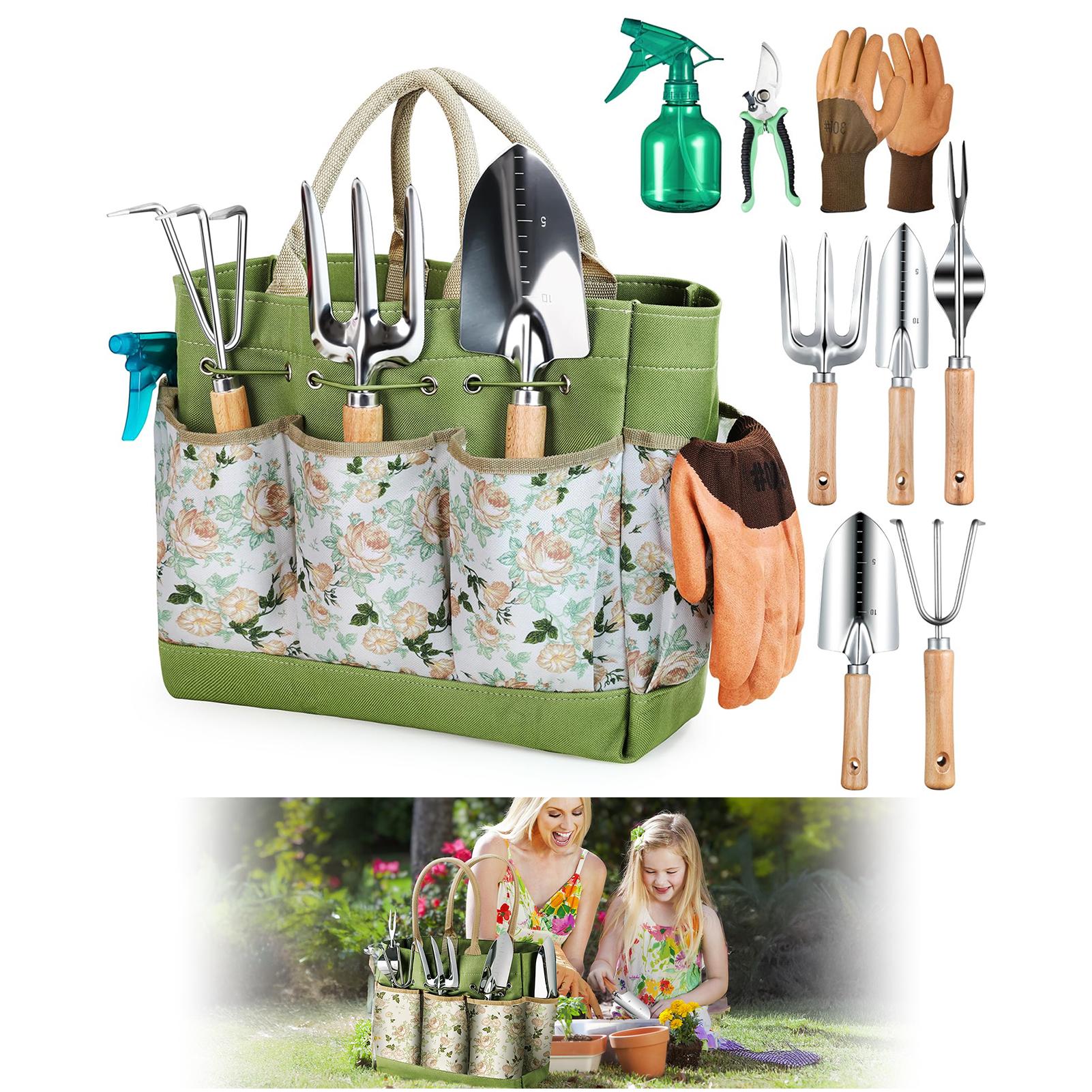 9PCS/Set Gardening Tools Kit with Storage Bag Mini Garden Tools Durable Stainless Steel Gardening Hand Tools for Kids Toys
9PCS/Set Gardening Tools Kit with Storage Bag Mini Garden Tools Durable Stainless Steel Gardening Hand Tools for Kids Toys