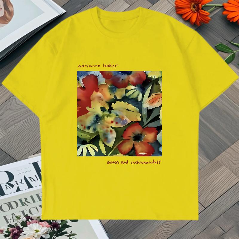 Hot sale Fashion Singer Adrianne Lenker Print 100 Cotton short sleeve tshirts Unisex Women Summer Oversized Tee shirt Unisex Tops 4XL
Hot sale Fashion Singer Adrianne Lenker Print 100 Cotton short sleeve tshirts Unisex Women Summer Oversized Tee shirt Unisex Tops 4XL