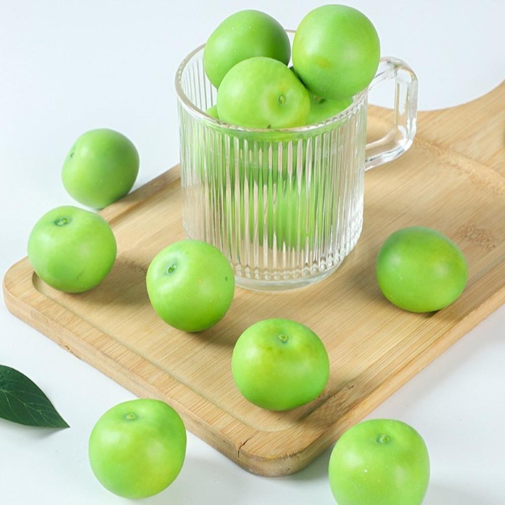 10pcs Foam Mini Artificial Green Plum Lifelike Food Props Fake Plum Fruits Fruit Shop Decoration зелёный
10pcs Foam Mini Artificial Green Plum Lifelike Food Props Fake Plum Fruits Fruit Shop Decoration зелёный